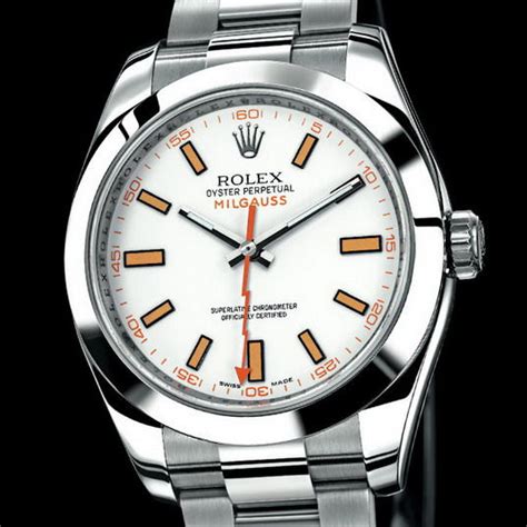 rolex milgauss bianco opinioni|rolex milgauss price list.